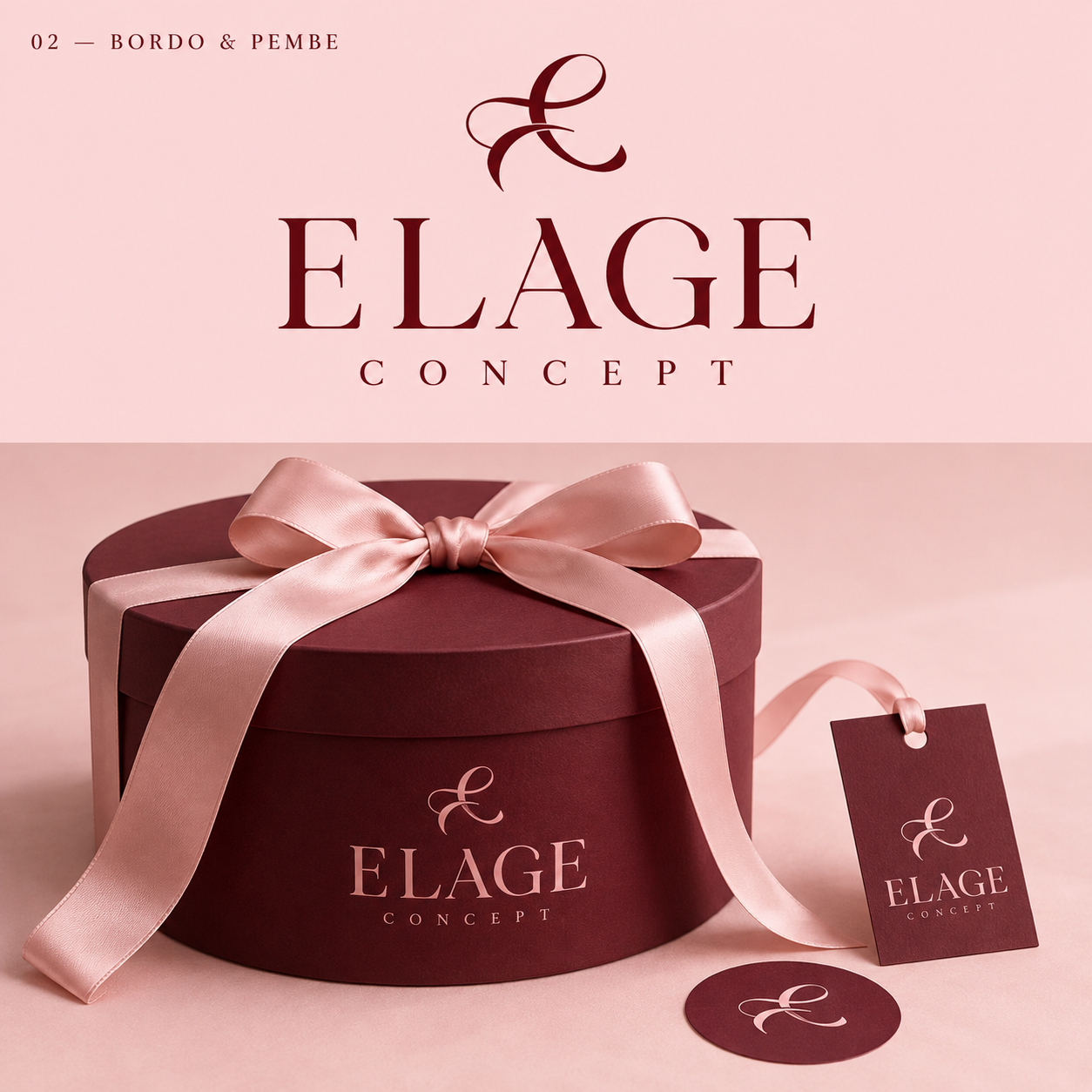 ELAGE CONCEPT marka ve hediye ambalajı için konsept tasarım